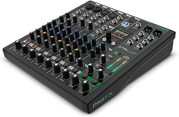 アナログミキサーProFX10v3+ Amazon.com: Mackie ProFX10v3+ 10-Channel Professional Analog Mixer